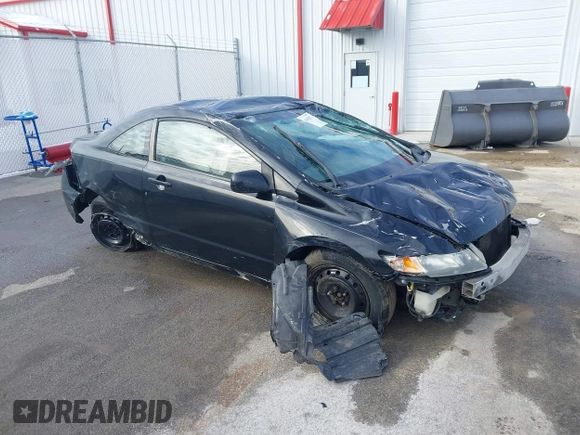 2011 Honda Civic Cpe LX with VIN 2HGFG1B68BH516944, listed as a IAAI auction lot 41562173 with 1 mi miles. Bid and sale history available at carsss.com. Image 1.