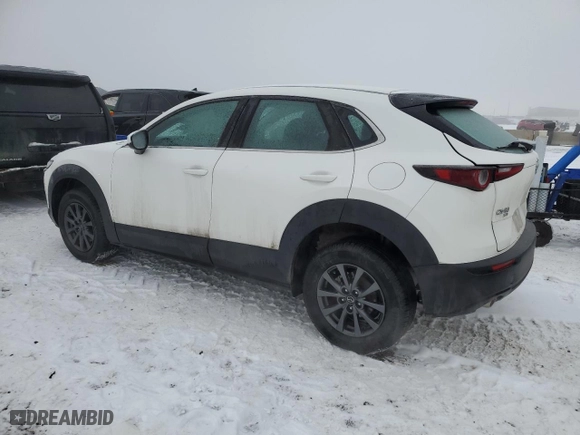 2020 Mazda CX-30 with VIN 3MVDMBBL9LM121165, listed as a Copart auction lot 45510555 with 66,553 mi miles and Salvage Title. Bid and sale history available at carsss.com. Image 2.