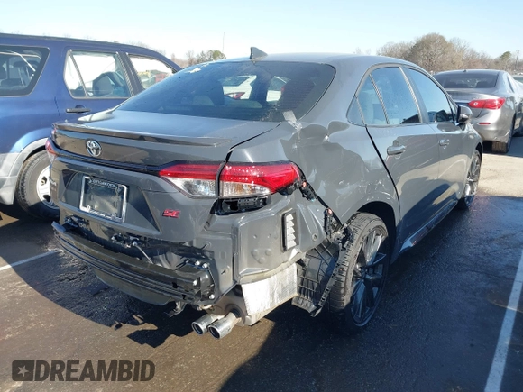 2024 Toyota Corolla SE with VIN 5YFS4MCE4RP191470, listed as a IAAI auction lot 41703349 with 15,129 mi miles and . Bid and sale history available at DreamBid. Image 4.