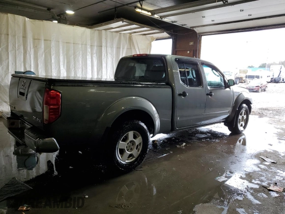 2007 Nissan Frontier SE with VIN 1N6AD09W87C435855, listed as a Copart auction lot 53328625 with 118,209 mi miles and Salvage Title. Bid and sale history available at carsss.com. Image 3.