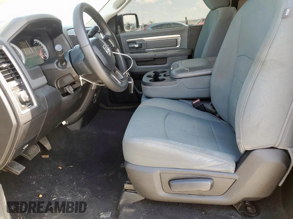 2014 Ram 1500 Express with VIN 3C6JR6AT1EG101287, listed as a Copart auction lot 48696445 with 120,248 mi miles and Salvage title. Bid and sale history available at DreamBid. Image 7.