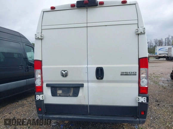 2023 Ram ProMaster Cargo with VIN 3C6MRVJG9PE521128, listed as a IAAI auction lot 41614795 with 43,950 mi miles and . Bid and sale history available at DreamBid. Image 17.