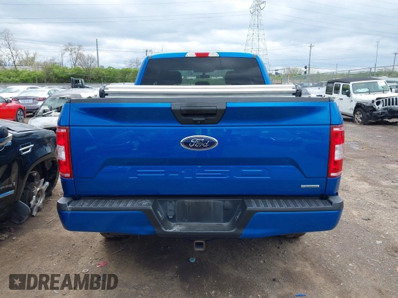2019 Ford F-150 XL with VIN 1FTEX1EP3KFA11345, listed as a IAAI auction lot 42036915 with 136,608 mi miles. Bid and sale history available at carsss.com. Image 16.