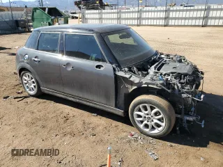 2015 MINI Hardtop 4 Door S with VIN WMWXU3C54F2B57524, listed as a Copart auction lot 45296125 with 56,001 mi miles and Salvage title. Bid and sale history available at DreamBid. Image 4.