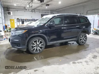 2021 Honda Pilot Elite with VIN 5FNYF6H05MB005324, listed as a Copart auction lot 82866734 with 126,630 mi miles and Salvage Title. Bid and sale history available at DreamBid. Image 1.