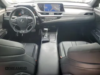 2020 Lexus ES 350 F Sport with VIN 58AGZ1B1XLU072700, listed as a Copart auction lot 53831565 with 41,036 mi miles and Salvage title. Bid and sale history available at DreamBid. Image 8.