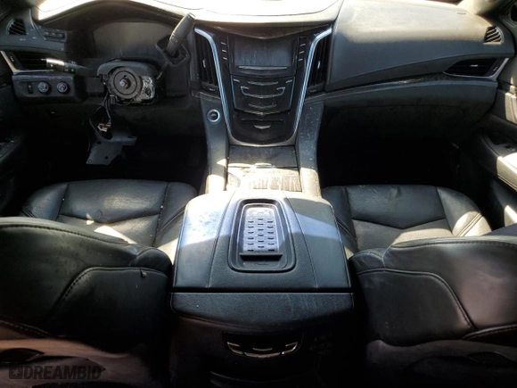 2015 Cadillac Escalade Platinum with VIN 1GYS4PKJ7FR686175, listed as a Copart auction lot 67826284 with 0 mi miles and Salvage Title. Bid and sale history available at carsss.com. Image 8.