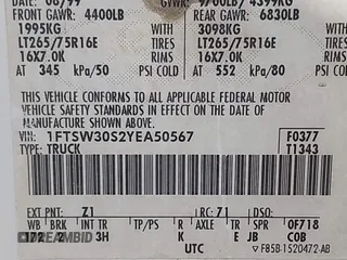 2000 Ford F-350 XL with VIN 1FTSW30S2YEA50567, listed as a IAAI auction lot 41666188 with 183,531 mi miles and . Bid and sale history available at DreamBid. Image 9.
