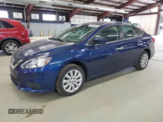 2019 Nissan Sentra S z VIN 3N1AB7AP8KY241366, wystawiony jako Copart lot #53516975 z przebiegiem 55 029 mil mil oraz Szkoda całkowita • Salvage title. Historia ofert i sprzedaży dostępna na DreamBid. Obrazek 1.