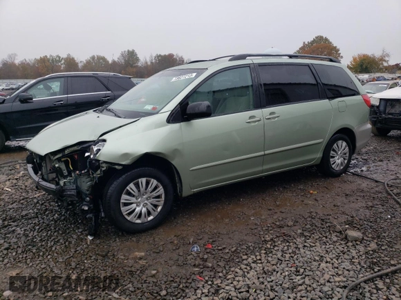 2008 Toyota Sienna CE with VIN 5TDZK23C58S111817, listed as a Copart auction lot 73627213 with 175,473 mi miles and Clean Title. Bid and sale history available at carsss.com. Image 1.