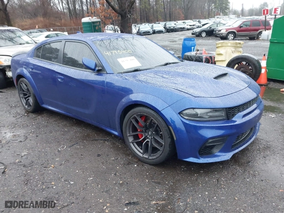 2020 Dodge Charger Scat Pack with VIN 2C3CDXGJ9LH210058, listed as a IAAI auction lot 41795400 with 12,554 mi miles. Bid and sale history available at carsss.com. Image 1.