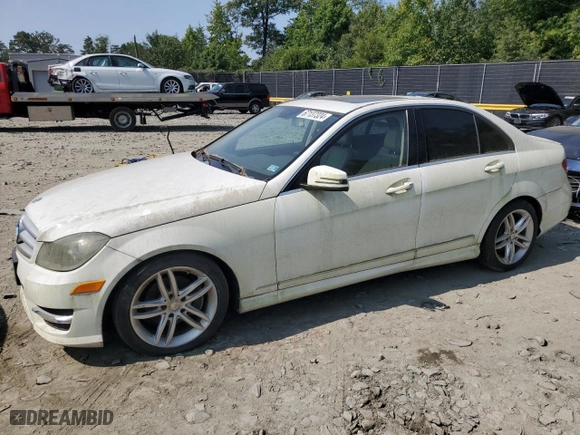 2012 Mercedes-Benz C-Class C 300 Sport with VIN WDDGF8BB8CR192817, listed as a Copart auction lot 67137324 with 135,887 mi miles and Non Repairable. Bid and sale history available at carsss.com. Image 1.