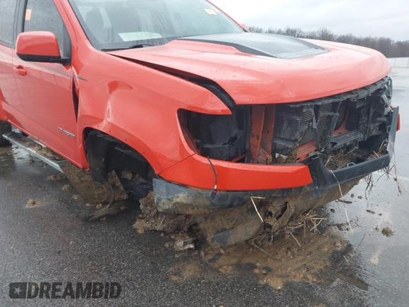 2019 Chevrolet Colorado 4WD ZR2 z VIN 1GCGTEEN1K1160280, wystawiony jako IAAI lot #41166240 z przebiegiem 71 529 mil mil oraz . Historia ofert i sprzedaży dostępna na DreamBid. Obrazek 6.