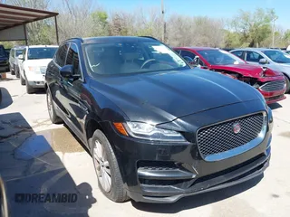 2017 Jaguar F-Pace 35t Prestige with VIN SADCK2BV0HA891638, listed as a IAAI auction lot 41864607 with 161,421 mi miles and . Bid and sale history available at DreamBid. Image 1.