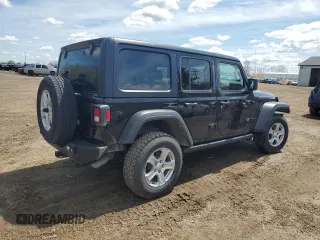 2023 Jeep Wrangler Sport S with VIN 1C4HJXDN9PW564543, listed as a Copart auction lot 56192945 with 42,015 mi miles and Salvage title. Bid and sale history available at DreamBid. Image 3.