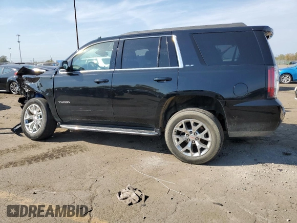2020 GMC Yukon SLE with VIN 1GKS2AKC0LR180858, listed as a Copart auction lot 75956904 with 52,593 mi miles and Clean Title. Bid and sale history available at carsss.com. Image 2.