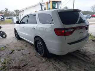 2017 Dodge Durango GT with VIN 1C4RDHDG1HC759493, listed as a IAAI auction lot 41395207 with 1 mi miles. Bid and sale history available at carsss.com. Image 3.