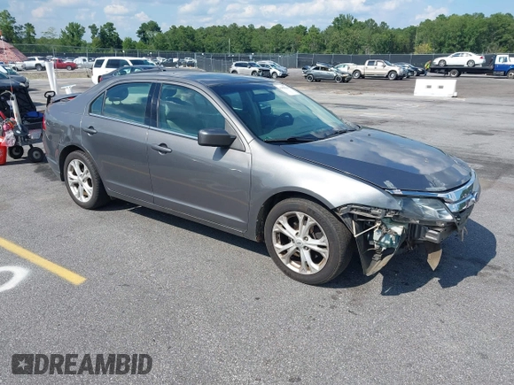 2012 Ford Fusion SE with VIN 3FAHP0HA0CR102548, listed as a IAAI auction lot 42628344 with 166,597 mi miles and . Bid and sale history available at DreamBid. Image 1.
