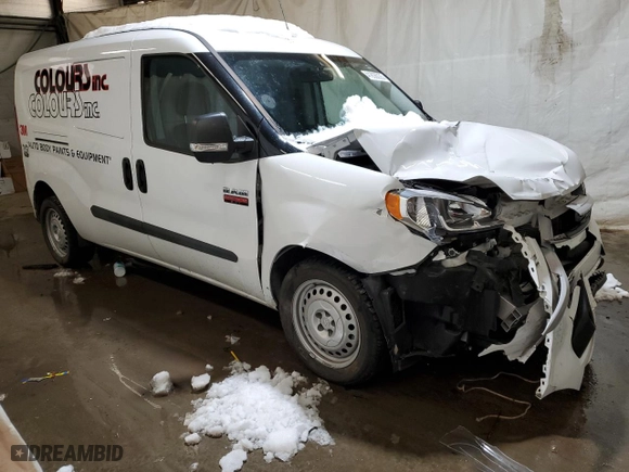 2022 Ram ProMaster City Cargo Van Tradesman with VIN ZFBHRFAB4N6X72147, listed as a Copart auction lot 41836035 with 32,108 mi miles and Salvage Title. Bid and sale history available at carsss.com. Image 4.