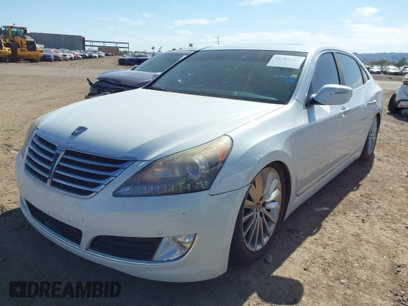 2014 Hyundai Equus Ultimate z VIN KMHGH4JH8EU080789, wystawiony jako IAAI lot #41781207 z przebiegiem 113 032 mil mil oraz . Historia ofert i sprzedaży dostępna na DreamBid. Obrazek 17.
