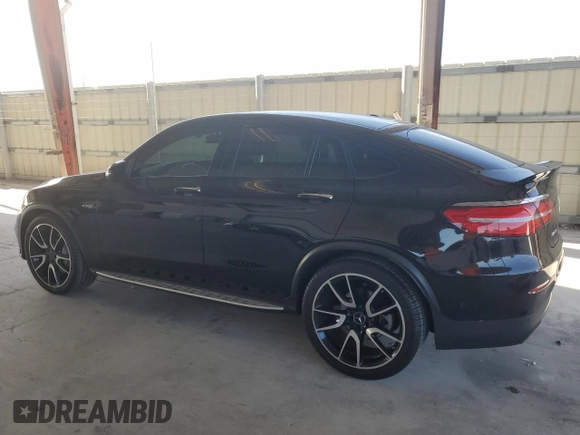 2019 Mercedes-Benz GLC with VIN WDC0J6EB7KF499433, listed as a Copart auction lot 49486285 with 24,075 mi miles and Salvage Title. Bid and sale history available at carsss.com. Image 2.