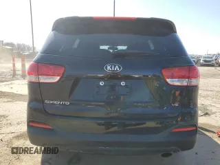 2017 Kia Sorento LX with VIN 5XYPGDA57HG198917, listed as a Copart auction lot 48496325 with 115,667 mi miles and Salvage Title. Bid and sale history available at DreamBid. Image 6.