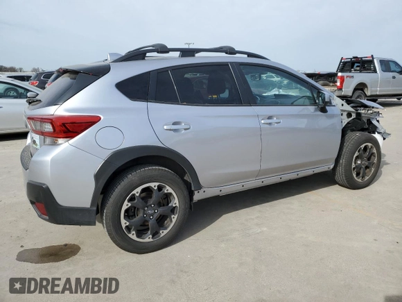 2023 Subaru Crosstrek Premium with VIN JF2GTAPC1P8235998, listed as a Copart auction lot 46813625 with 10,497 mi miles and Salvage title. Bid and sale history available at DreamBid. Image 3.