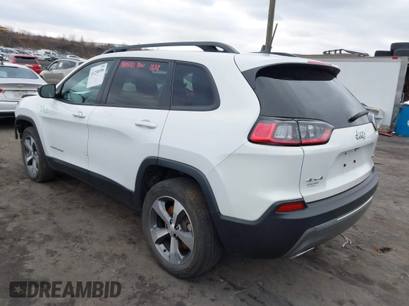 2022 Jeep Cherokee Limited with VIN 1C4PJMDX6ND550698, listed as a IAAI auction lot 41238598 with 18,006 mi miles and . Bid and sale history available at DreamBid. Image 3.