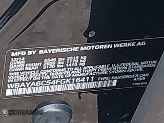 2015 BMW 7 Series 740i с VIN WBAYA6C54FGK16411, выставлен на аукционе IAAI как лот 42332689 с пробегом 59 153 миль миль и . История ставок и продаж доступна на DreamBid. Изображение 9.