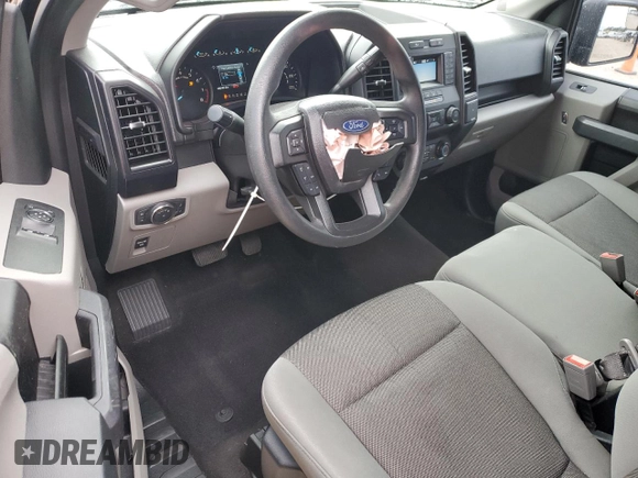 2020 Ford F-150 XL with VIN 1FTMF1CB6LKD83227, listed as a Copart auction lot 46553425 with 68,187 mi miles and Salvage Title. Bid and sale history available at carsss.com. Image 8.