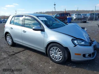 2014 Volkswagen Golf w/Conv & Sunroof with VIN WVWDB7AJ0EW005909, listed as a IAAI auction lot 41543061 with 140,566 mi miles. Bid and sale history available at carsss.com. Image 1.