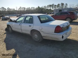 2009 Mercury Grand Marquis LS with VIN 2MEHM75V49X632193, listed as a Copart auction lot 44334585 with 71,276 mi miles and Salvage Title. Bid and sale history available at carsss.com. Image 2.