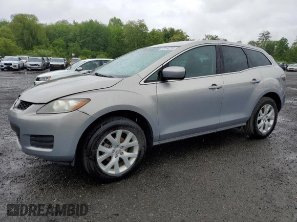 2008 Mazda CX-7 Grand Touring z VIN JM3ER29L180201073, wystawiony jako Copart lot #58194225 z przebiegiem 134 010 mil mil oraz Czysty tytuł • Clean title. Historia ofert i sprzedaży dostępna na DreamBid. Obrazek 1.