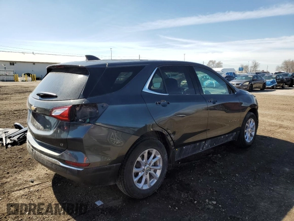 2019 Chevrolet Equinox LT z VIN 3GNAXKEV4KL187496, wystawiony jako Copart lot #49345835 z przebiegiem 99 016 mil mil oraz Szkoda całkowita • Salvage title. Historia ofert i sprzedaży dostępna na DreamBid. Obrazek 3.