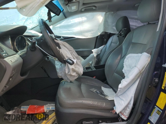 2013 Hyundai Sonata Limited with VIN 5NPEC4AC4DH524385, listed as a Copart auction lot 54438805 with 118,484 mi miles and Salvage Title. Bid and sale history available at DreamBid. Image 7.