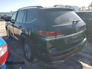 2021 Volkswagen Atlas S with VIN 1V2AP2CA8MC610439, listed as a Copart auction lot 81643654 with 39,514 mi miles and Salvage title. Bid and sale history available at DreamBid. Image 2.