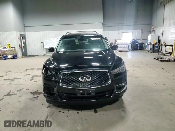 2017 Infiniti QX60 with VIN 5N1DL0MM3HC504988, listed as a Copart auction lot 87418564 with 127,047 mi miles and Salvage Title. Bid and sale history available at DreamBid. Image 12.