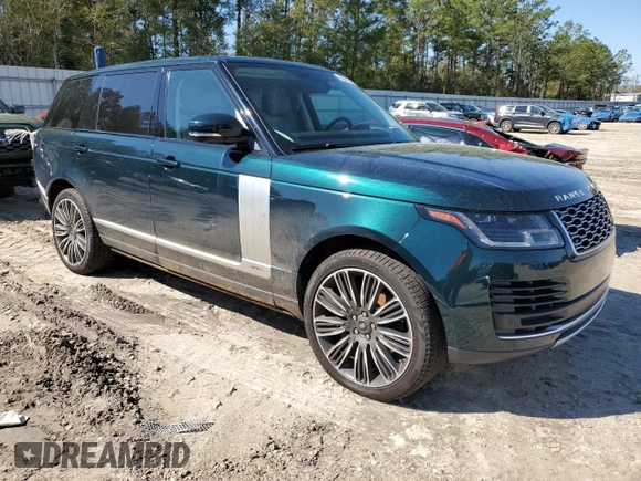 2021 Land Rover Range Rover z VIN SALGS5SE4MA437829, wystawiony jako Copart lot #48587515 z przebiegiem 49 304 mil mil oraz Szkoda całkowita • Salvage title. Historia ofert i sprzedaży dostępna na DreamBid. Obrazek 4.