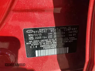 2016 Hyundai Elantra GT with VIN KMHD35LH9GU319189, listed as a Copart auction lot 52763425 with 151,894 mi miles and Salvage Title. Bid and sale history available at carsss.com. Image 12.