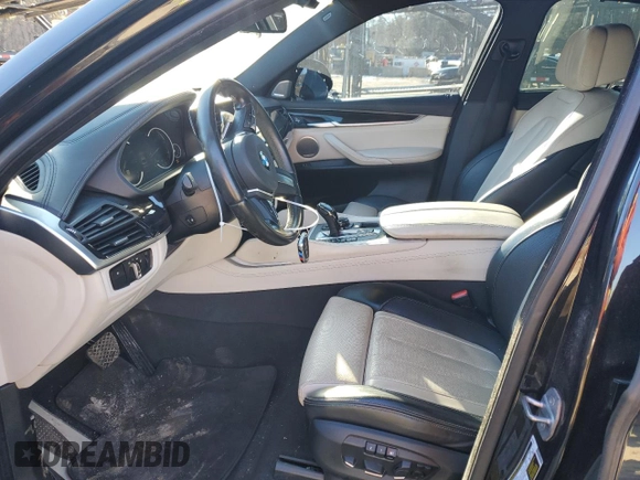 2016 BMW X6 xDrive50i with VIN 5UXKU6C53G0R34489, listed as a Copart auction lot 41862014 with 97,534 mi miles. Bid and sale history available at carsss.com. Image 7.