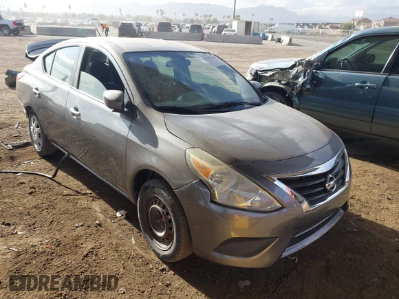 2016 Nissan Versa SV with VIN 3N1CN7AP3GL871543, listed as a IAAI auction lot 41425414 with Not Provided miles. Bid and sale history available at carsss.com. Image 1.
