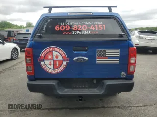 2020 Ford Ranger XL with VIN 1FTER4FHXLLA86940, listed as a Copart auction lot 58614045 with 77,249 mi miles and Salvage title. Bid and sale history available at DreamBid. Image 6.