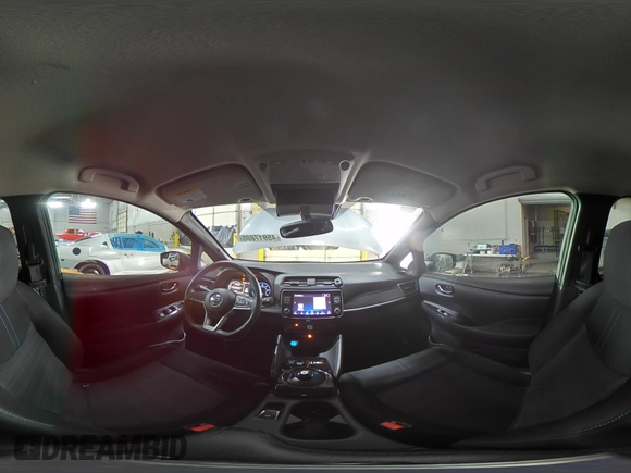 2020 Nissan LEAF SV with VIN 1N4AZ1CP5LC309710, listed as a Copart auction lot 45917895 with 59,758 mi miles and Clean title. Bid and sale history available at DreamBid. Image 14.