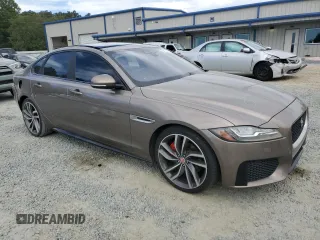 2017 Jaguar XF S with VIN SAJBG4BV7HCY33486, listed as a Copart auction lot 73415744 with 79,229 mi miles and Salvage Title. Bid and sale history available at carsss.com. Image 4.