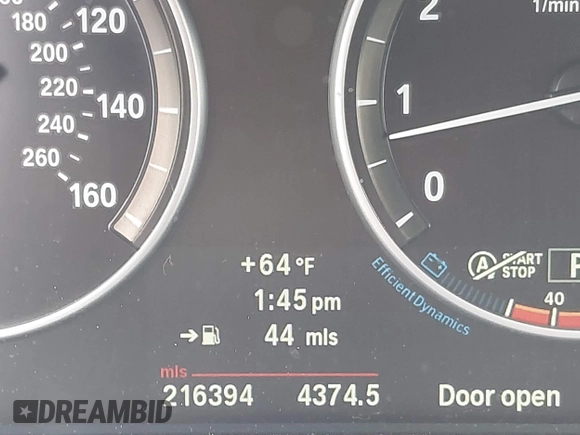 2013 BMW 5 Series 535i xDrive with VIN WBAFU7C51DDU75974, listed as a IAAI auction lot 41837789 with 216,394 mi miles and . Bid and sale history available at carsss.com. Image 14.