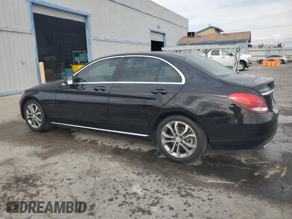 2016 Mercedes-Benz C 300 with VIN 55SWF4JB0GU108645, listed as a Copart auction lot 53869535 with 124,477 mi miles and Clean Title. Bid and sale history available at carsss.com. Image 2.