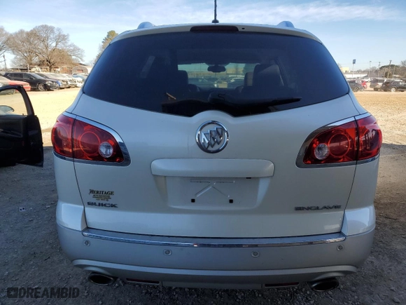2012 Buick Enclave Premium with VIN 5GAKRDED2CJ289917, listed as a Copart auction lot 47174255 with 126,385 mi miles and Salvage Title. Bid and sale history available at carsss.com. Image 6.