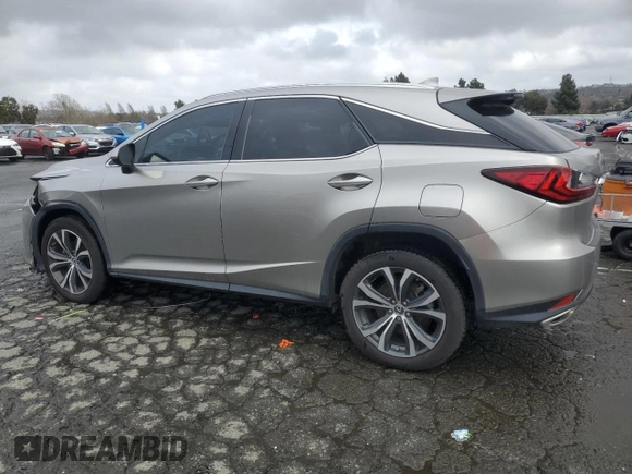 2020 Lexus RX with VIN 2T2HZMAA9LC169513, listed as a Copart auction lot 45373275 with 55,463 mi miles and Salvage Title. Bid and sale history available at carsss.com. Image 2.