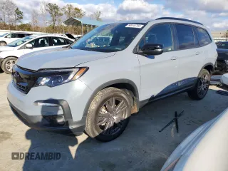 2022 Honda Pilot Sport with VIN 5FNYF6H30NB104015, listed as a Copart auction lot 80616794 with 17,647 mi miles and Clean Title. Bid and sale history available at carsss.com. Image 1.