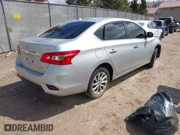 2018 Nissan Sentra S with VIN 3N1AB7AP8JY243990, listed as a IAAI auction lot 42148160 with Not Provided miles and . Bid and sale history available at DreamBid. Image 4.